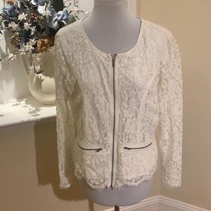 Super cute lace zippered jacket by Ariat